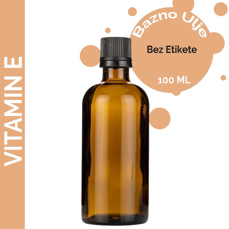 Huile de Vitamine E - 100ml - Marque Blanche