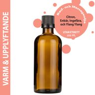 Huile de Bain et de Massage - Chauffante - 100ml - Marque Blanche