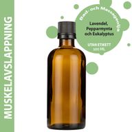 Huile de Bain et de Massage - Spéciale Muscles - 100ml - Marque Blanche