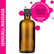 Huile de Bain et de Massage - Sensuelle - 100ml - Marque Blanche