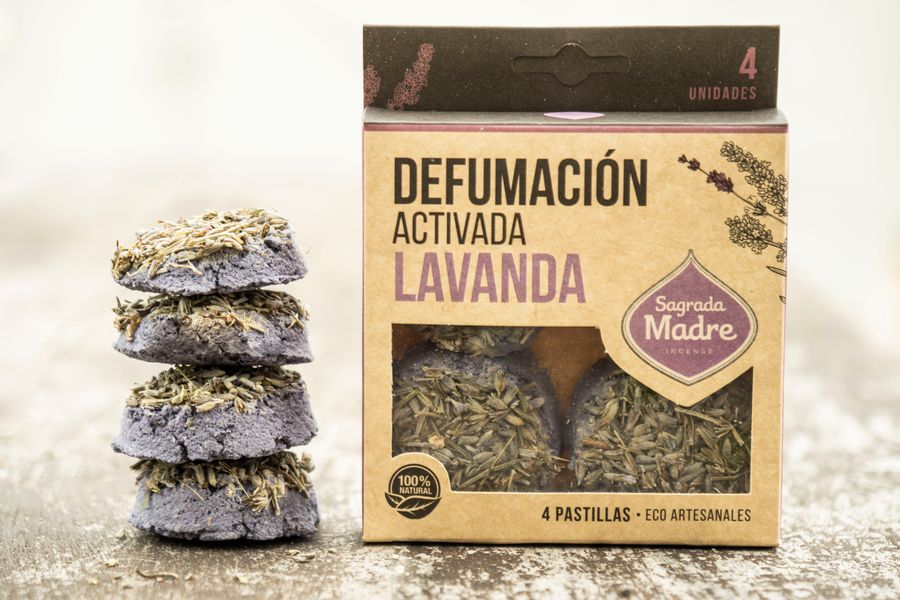 Boites de 4 pastilles Lavande