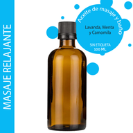 Huile de Bain et de Massage - Relaxante - 100ml - Marque Blanche