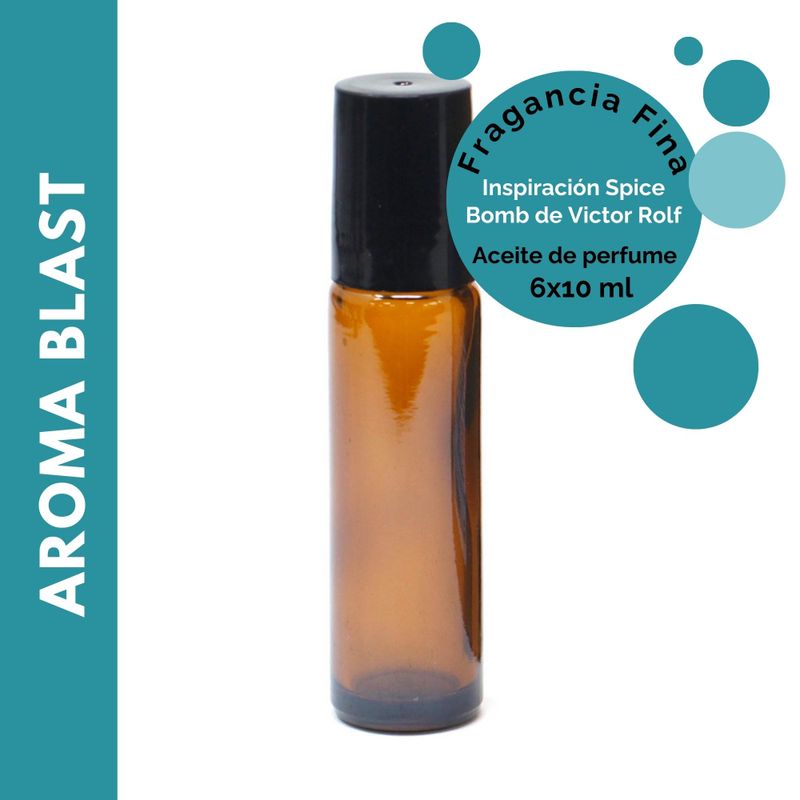 Roll-on d'Huile de Parfum 10ml - Aroma Blast - Marque Blanche