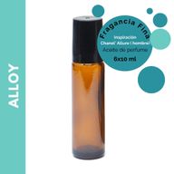 Roll-on d'Huile de Parfum 10ml - Alloy - Marque Blanche