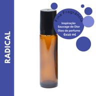 Roll-on d'Huile de Parfum 10ml - Radical - Marque Blanche