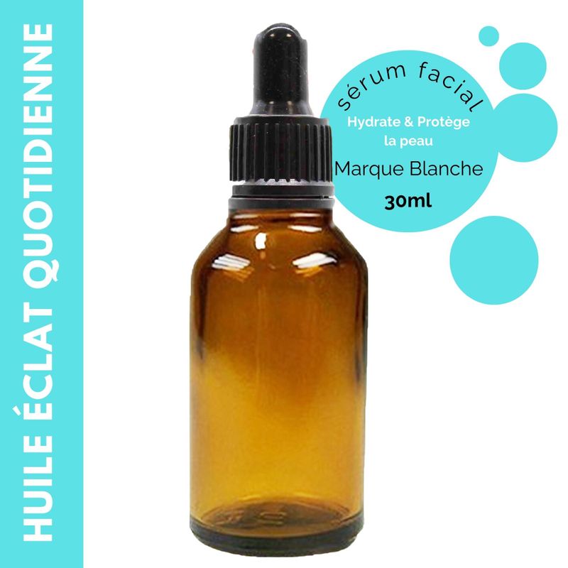 Huile Éclat Quotidienne 30 ml - Marque Blanche