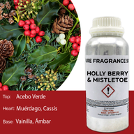 Huile Parfumée Pure - Baies de Houx et Gui
