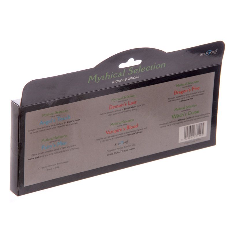 Coffret cadeau d'encens noir Stamford