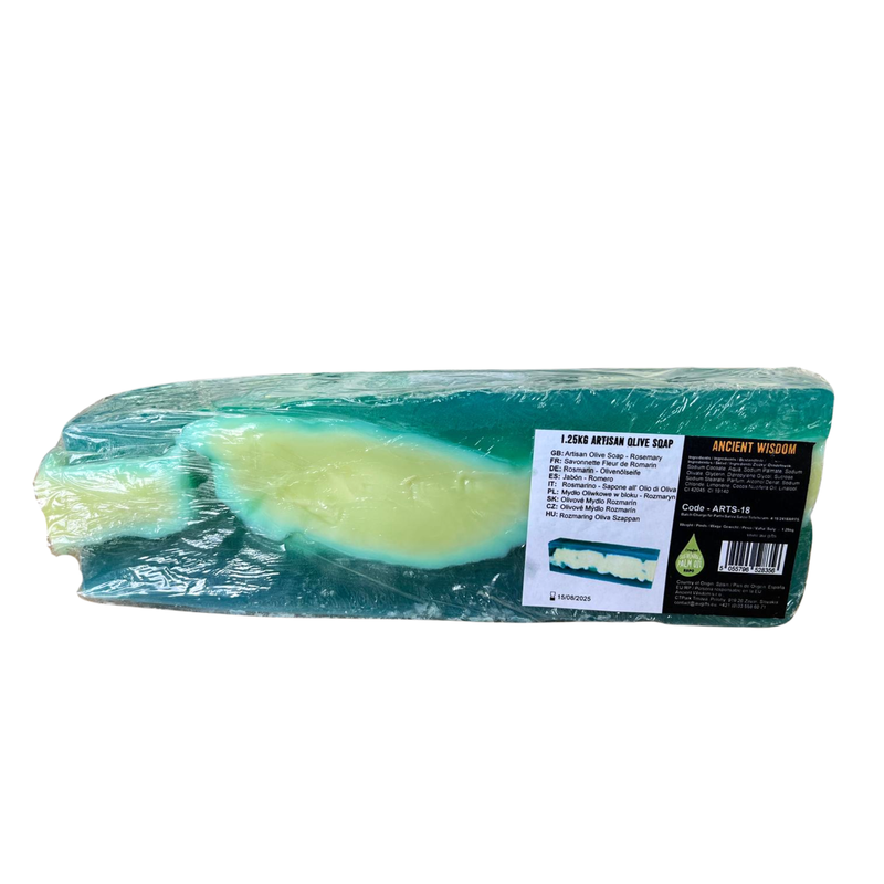Romarin - Savon à l'huile d'olive - Endommagé