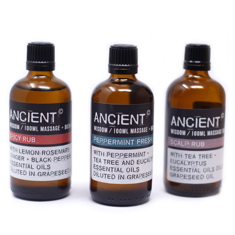 Pack de démarrage d'huile de massage