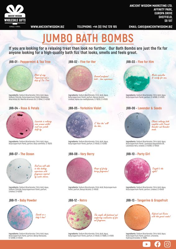 Pack de Démarrage de bombes de bain géantes