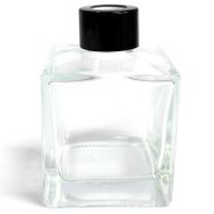 Flacon Carré et Couvercle Diffuseur - 200ml