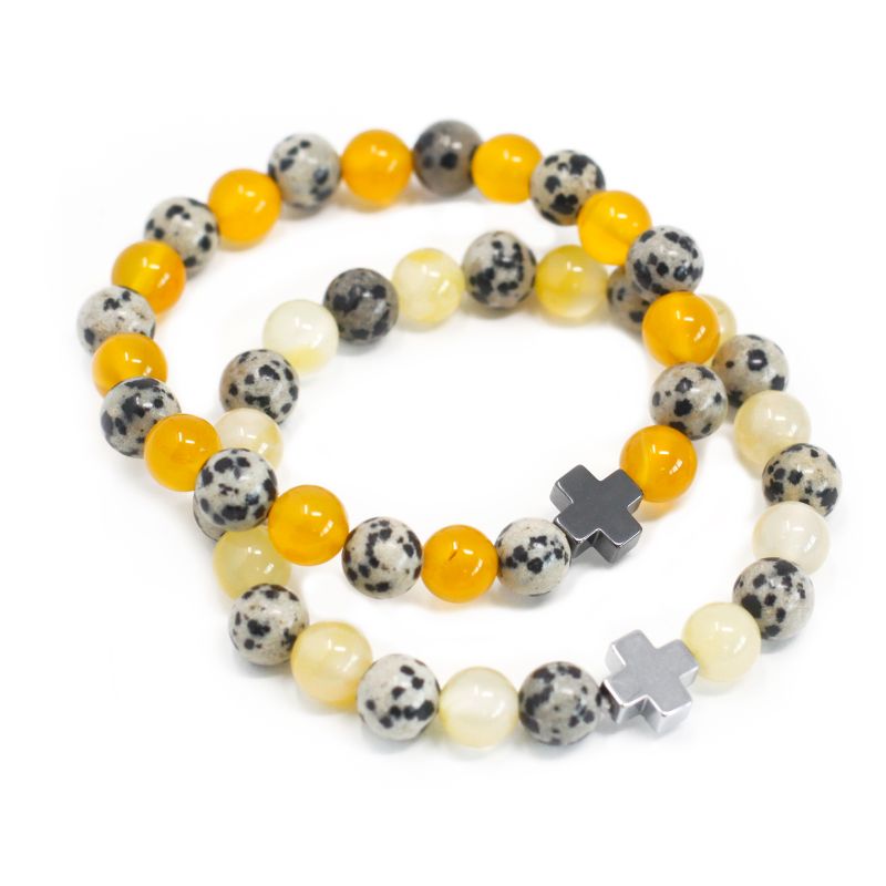 Starter Pack de 40 Lots de 2 Bracelets d’amitié en Gemme