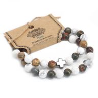 Starter Pack de 40 Lots de 2 Bracelets d’amitié en Gemme