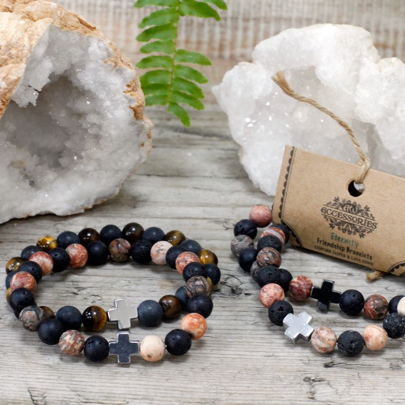Starter Pack de 40 Lots de 2 Bracelets d’amitié en Gemme