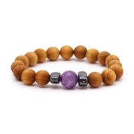 Pack de Démarrage Bracelets Chakra en Bois de Cèdre