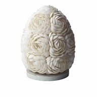 Lampe Coquillage Boho - Ovale - 15cm