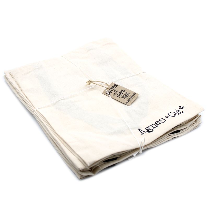 Sac en Coton Agnes+Cat 6oz - 35x30 cm - Agnes+Cat