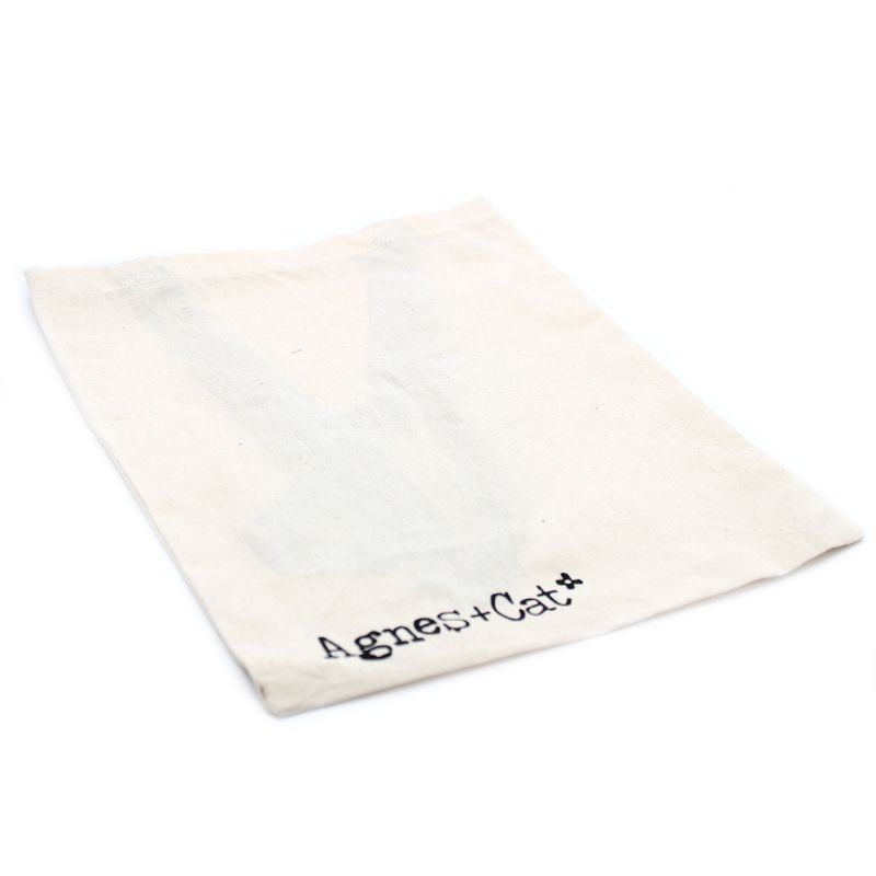Sac en Coton Agnes+Cat 6oz - 35x30 cm - Agnes+Cat