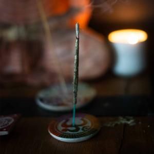 Porte-encens en pierre de stéatite de vente en gros