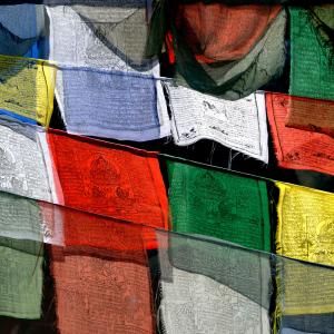 Drapeaux tibétains