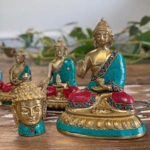 Figurine Bouddha en Cuivre