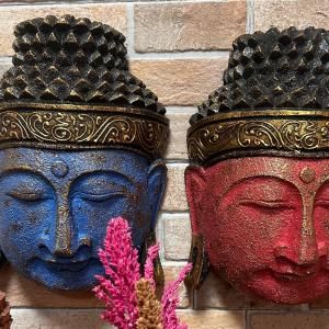 Tête de Bouddha décoratives