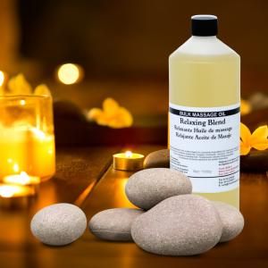 Huiles de bain et de massage en format 1 litre
