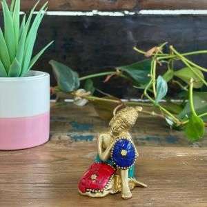 Figurine Bouddha en Cuivre