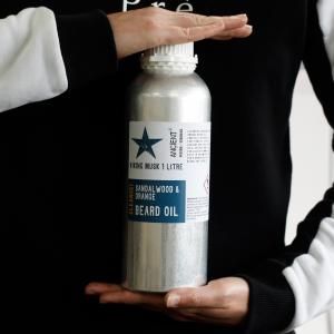Huiles à Barbe Naturelles et Pures - 1 Litre