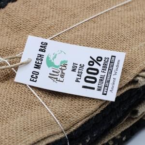 Sac en Filet en Coton et Jute