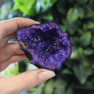 Géodes en calcite colorées de vente en gros