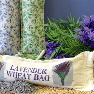 Sacs de blé et lavande en coton naturel