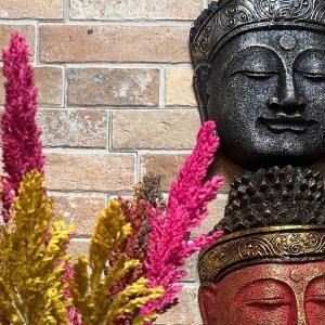 Tête de Bouddha décoratives