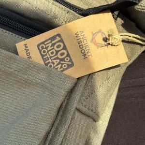 Sacs Bandoulière ordinateur 100% coton