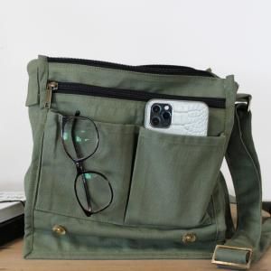 Sacs Bandoulière ordinateur 100% coton