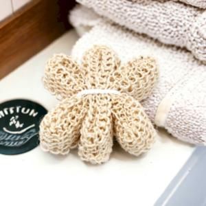 Gants de toilette exfoliants en sisal