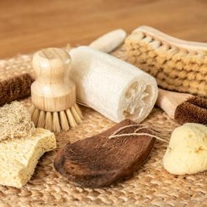 Gants de toilette exfoliants en sisal