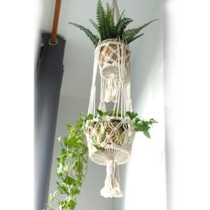 Suspensions Macramé pour Plantes