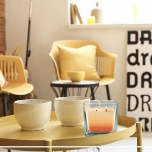 Bougies Arc-en-Ciel en Verre