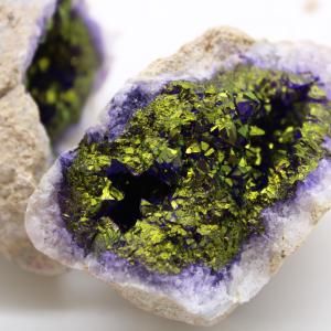 Géodes en calcite colorées de vente en gros