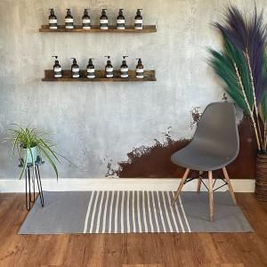 Tapis indien artisanal en coton