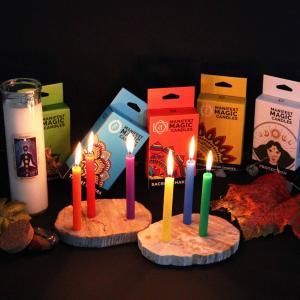 Bougies magiques de manifestation ésotériques