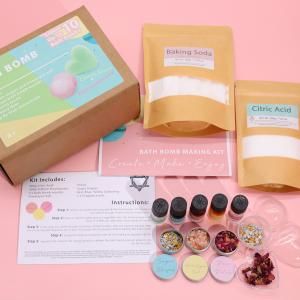 Kits de fabrication DIY de bombes de bain