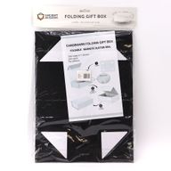 Boîte Cadeau Plate - Grande (28.2x20.2x9.2cm) - Noire