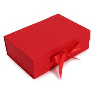 Boîte Cadeau Large (28.2x20.2x9.2cm) - Rouge