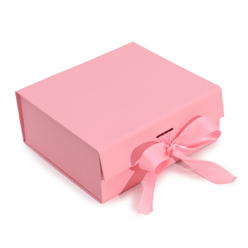 Boîte Cadeau - Rectangulaire Moyen (20x18.2x8cm) - Rose