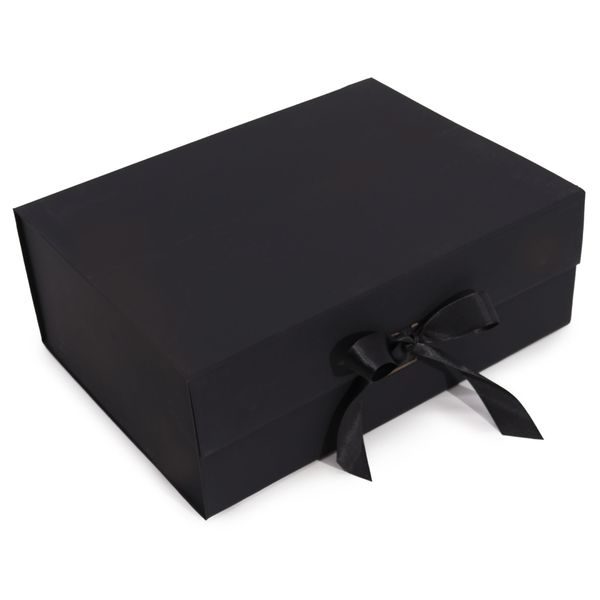 Boîte Cadeau Extra Large (33x25x12cm) - Noir