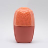 Rouleau de Visage en Silicone avec Glace - rouleau - Orange