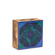 Petite Boîte Carrée Émaillée 10x10x4,2cm - HOP HARE - Loup et Lune